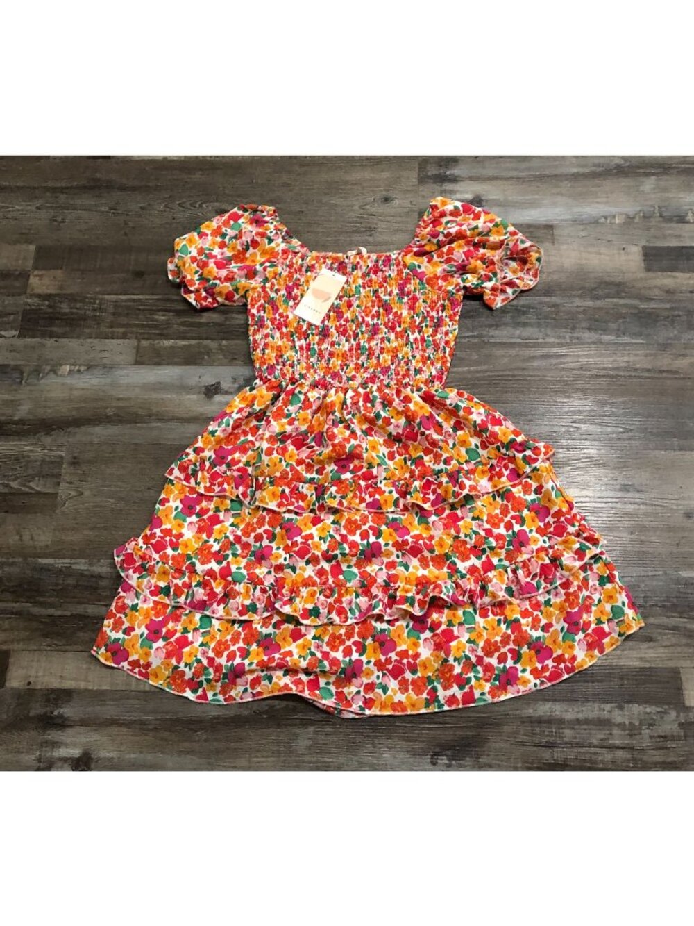 Kirundo Small Multi Color Floral Mini Dress New with Tags